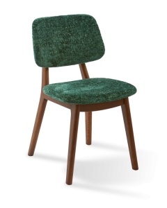 Scaun dining verde din textil Soft Happy Days Pols Potten