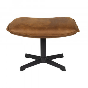 Scaunel maro coniac din piele ecologica John Quiet Object