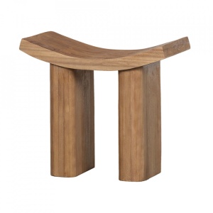 Scaunel maro din lemn Japan Woood