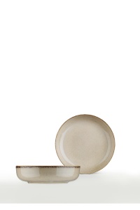 Set 2 boluri gri din ceramica 20 cm MOD20CK The Home Collection