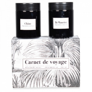 Set 2 lumanari parfumate 9 cm Carnet de Voyage The Home Collection