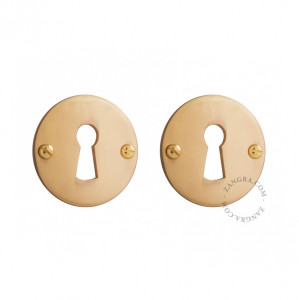 Set 2 masti pentru yala aurii din metal Harper Zangra