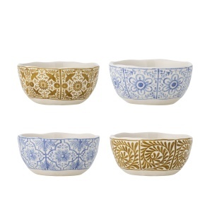 Set 4 boluri multicolore din ceramica 200 ml Milton Creative Collection