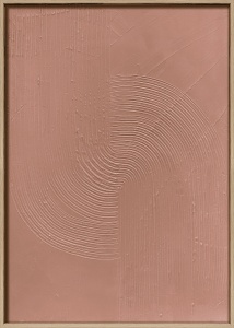 Set 6 tablouri roz din fibre naturale 50x70 cm Mocha Mouse Ter Halle