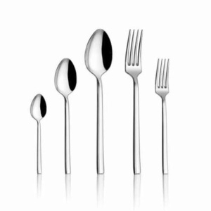 Set 60 tacamuri argintii din metal Cut The Home Collection