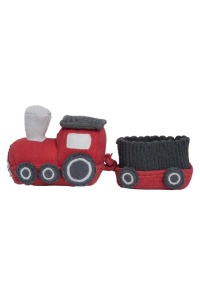 Set de joaca din bumbac multicolor Ride & Roll Train Lorena Canals