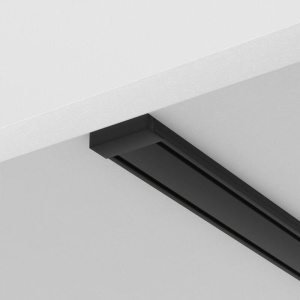 Sina pentru spoturi neagra din metal 200 cm Radity Maytoni