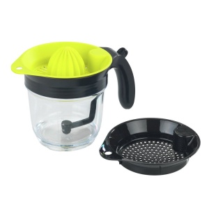 Storcator pentru citrine cu separator de grasime multicolor din plastic Trone Wenko