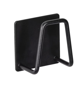 Suport bucatarie pentru perete negru din metal Edea Wenko
