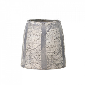 Suport lumanare gri din ceramica 12 cm Bodo Bloomingville