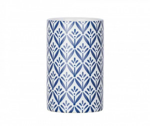 Suport pentru periuta de dinti albastru din ceramica 7x11 cm Lorica Wenko