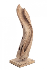 Suport pentru sticle maro din lemn Adanya Bizzotto