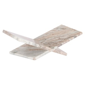 Suport reviste multicolor din marmura Belice Richmond Interiors