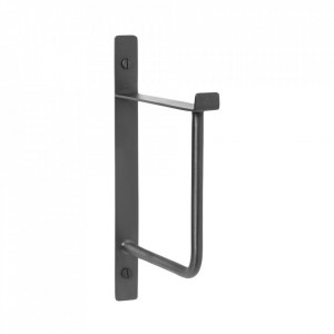 Suport umerase pentru perete negru din metal 19 cm Avy Ferm Living