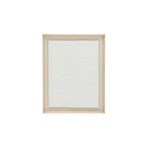 Tablou crem din fibre naturale 70x90 cm Kut Kave Home