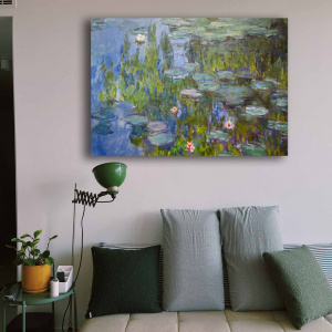 Tablou multicolor din fibre naturale 70x100 cm Lake Avy The Home Collection