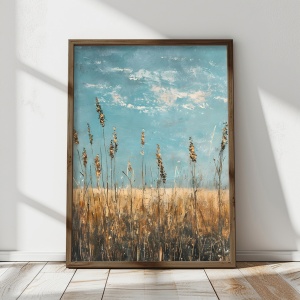Tablou multicolor din lemn 50x70 cm AI122 The Home Collection