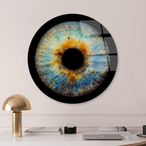 Tablou multicolor din sticla 60 cm Eye The Home Collection