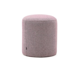 Taburet rotund mov din textil 43 cm Kaeli Kave Home