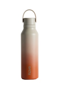 Termos din metal bej/maro teracota 600 ml Aika Kave Home