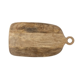 Tocator oval maro din lemn 24x45 cm Nonnie Bloomingville