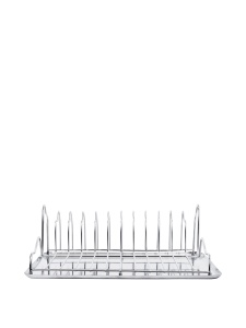 Uscator vase argintiu din metal Curvature Ferm Living