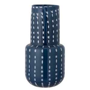 Vaza albastra din sticla 35 cm Mayim Creative Collection