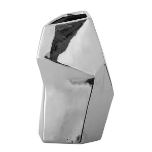 Vaza argintie din ceramica 23 cm Dimona Bloomingville