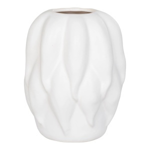 Vaza bej din ceramica 26 cm Alan House Nordic