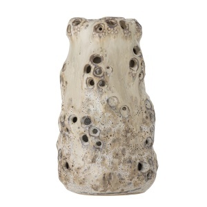 Vaza crem din ceramica 22 cm Noble Bloomingville