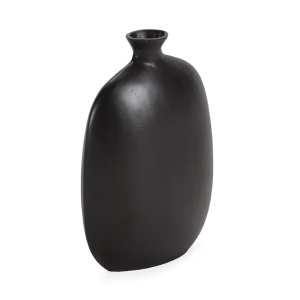 Vaza decorativa din metal maro bronz 37 cm Jug Thai Natura