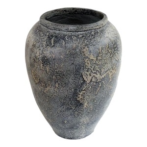 Vaza decorativa gri din ceramica 85 cm Capelo House Nordic