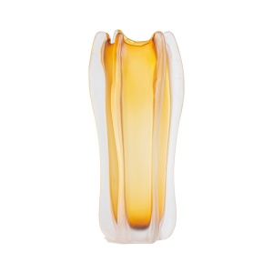 Vaza maro chihlimbar din sticla 40 cm Mizuki Vical Home
