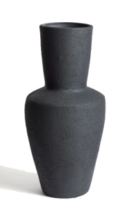 Vaza neagra din ceramica 72 cm Nerun Kave Home
