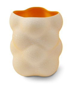 Vaza portocalie din ceramica 30 cm Grape Pols Potten