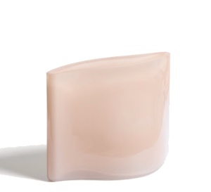 Vaza roz din sticla 18 cm Ardeni Kave Home