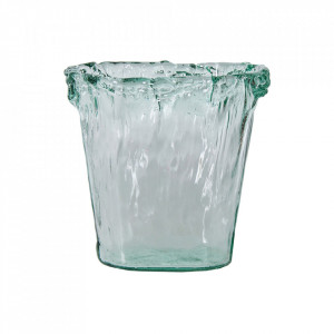 Vaza transparenta din sticla 26 cm Carla Vical Home