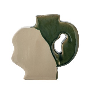 Vaza verde din ceramica 20 cm River Bloomingville