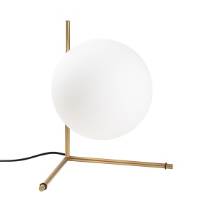 Veioza aurie din metal 36 cm Luminar The Home Collection