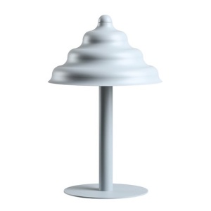 Veioza gri din metal 36 cm Fala Aldex