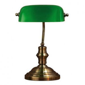 Veioza maro alama/verde din metal 42 cm Bankers Markslojd