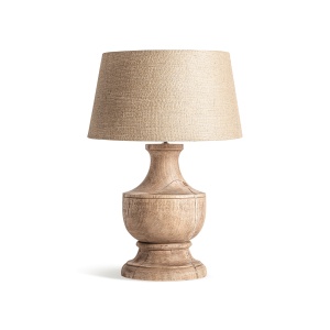 Veioza maro din lemn 82 cm Beyssac Vical Home