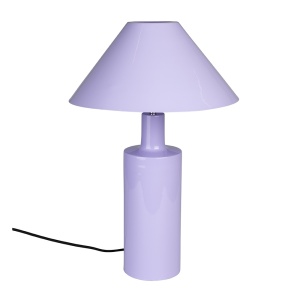 Veioza mov din metal 53 cm Shiny Zuiver