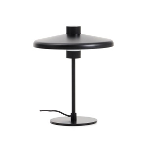 Veioza neagra din metal 33 cm Nuvira Kave Home
