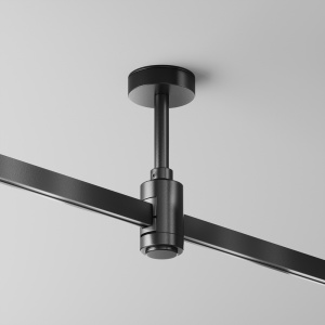 Accesoriu pentru sina negru din metal Flarity 78 Maytoni