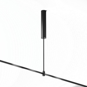 Accesoriu pentru sina negru din metal Flarity Ceiling Base Maytoni