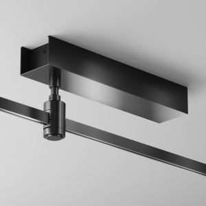 Accesoriu pentru sina negru din metal Flarity Maytoni