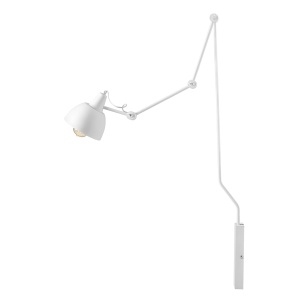 Aplica alba din metal Aida Long Aldex