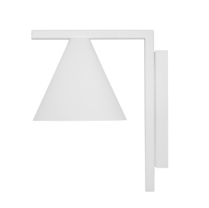 Aplica alba din metal Form Quiet Object