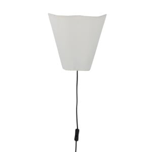 Aplica alba din metal Janese Bloomingville
